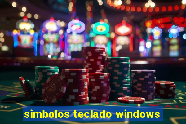 simbolos teclado windows